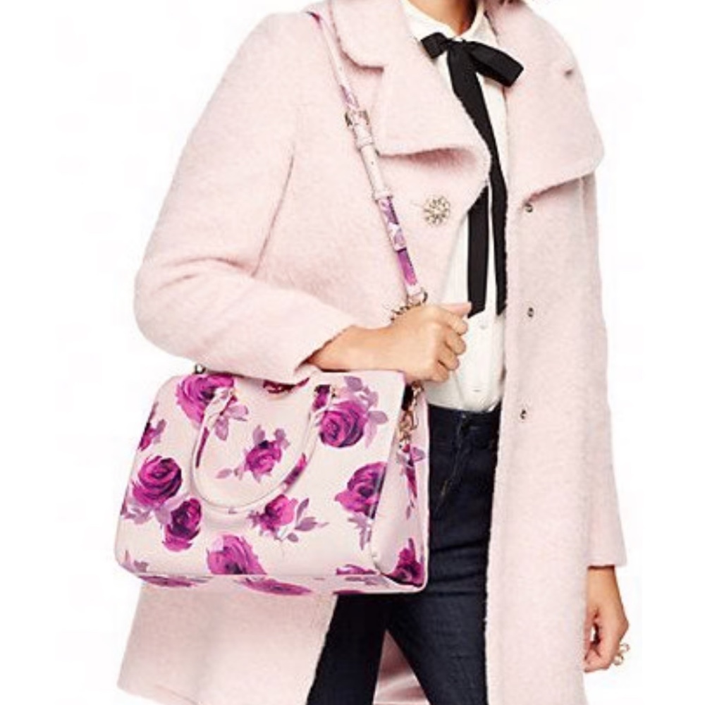 Kate Spade New York Emerson Place Roses Olivera Satchel